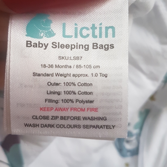 Lictin baby sleeping bag - Picture 5 of 6
